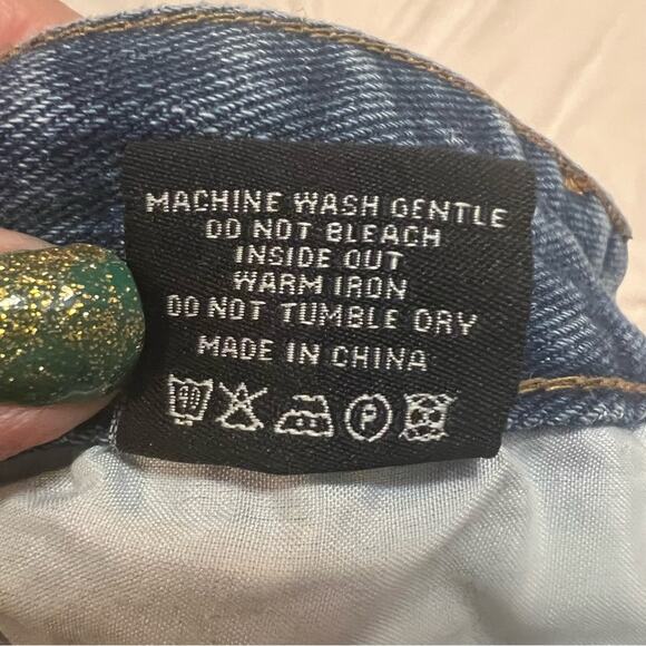 Nasty Gal Destructed Denim Boyfriend Jeans size 6 - Picture 4 of 11